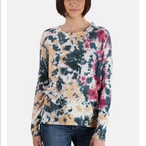 NEW NSF CASSIE Tie Dye Pullover Sweater